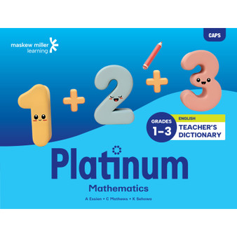 Platinum Foundation Phase English Mathematics Teacher's Dictionary (Grade 1-3) - ISBN 9781834962900