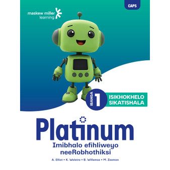 Platinum Imibhalo Efihliweyo Neerobhothiksi Ibanga 1 Incwadi Katitshala - ISBN 9781779831682