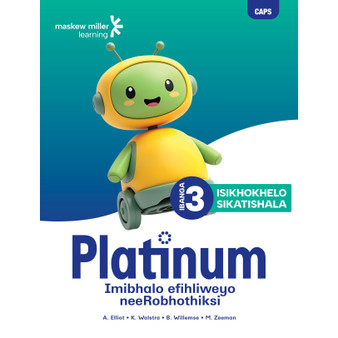 Platinum Imibhalo Efihliweyo Neerobhothiksi Ibanga 3 Incwadi Katitshala - ISBN 9781834951409