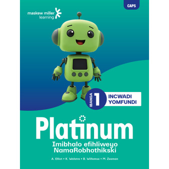 Platinum Imibhalo Efihliweyo Namarobhothikski Ibanga 1 Incwadi Yomfundi - ISBN 9781779831705