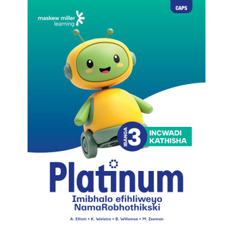 Platinum Imibhalo Efihliweyo Namarobhothikski Ibanga 3 Incwadi Kathisha - ISBN 9781834951454