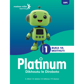 Platinum Dikhoutu le Diroboto Mophato Wa 1 Buka Ya Morutwana - ISBN 9781779831798