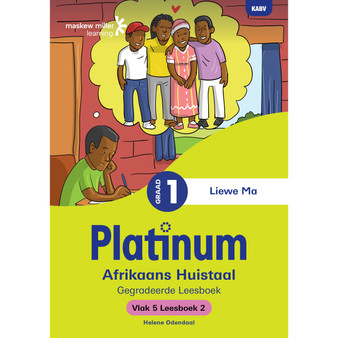 Platinum Afrikaans Huistaal Graad 1 Leesboek 2 - Vlak 5 - ISBN 9781779833099