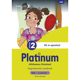 Platinum Afrikaans Huistaal Graad 2 Leesboek 1 - Vlak 1 - ISBN 9781779896315