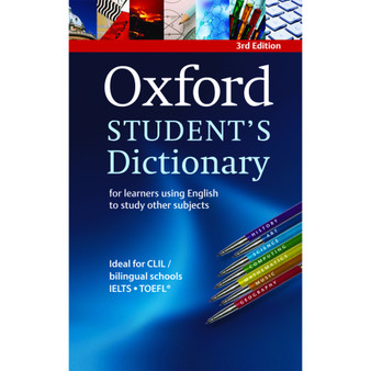 Oxford Student's Dictionary (3rd edition) (P), Age 16+ - ISBN 9780194331364
