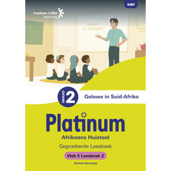 Platinum Afrikaans Huistaal Graad 2 Leesboek 2 - Vlak 5 - ISBN 9781779896513