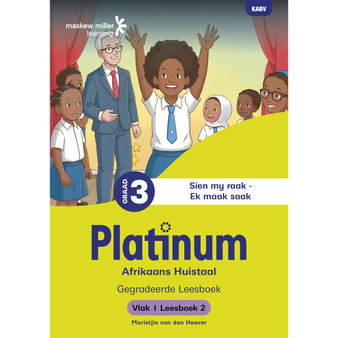 Platinum Afrikaans Huistaal Graad 3 Leesboek 2 - Vlak 1 - ISBN 9781834955476