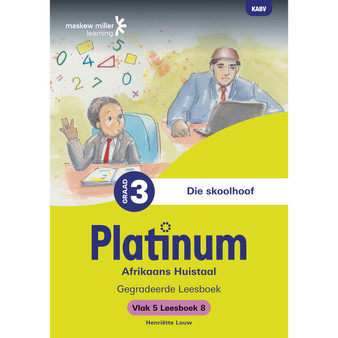 Platinum Afrikaans Huistaal Graad 3 Leesboek 8 - Vlak 5 - ISBN 9781834958040