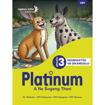 Platinum A Re Šogeng Thari Mphato wa 3 Kgoboketŝo ya Dikanegelo - ISBN 9781834960913