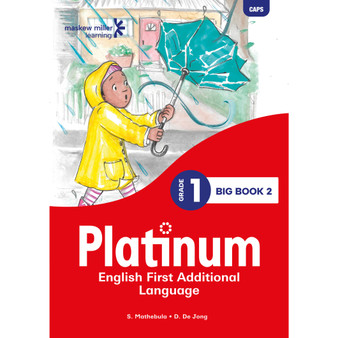 Platinum English First Additional Language Grade 1 Big Book 2 - ISBN 9781834950037