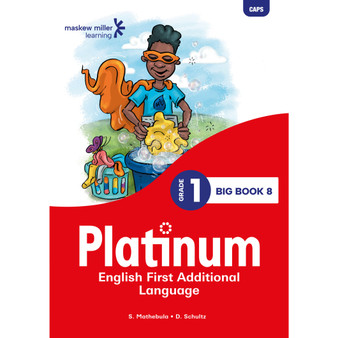 Platinum English First Additional Language Grade 1 Big Book 8 - ISBN 9781834950099