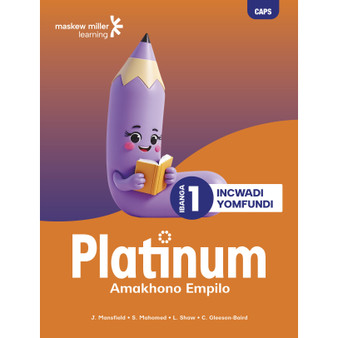 Platinum Amakhono Empilo Ibanga 1 Incwadi Yomfundi - ISBN 9781779835192
