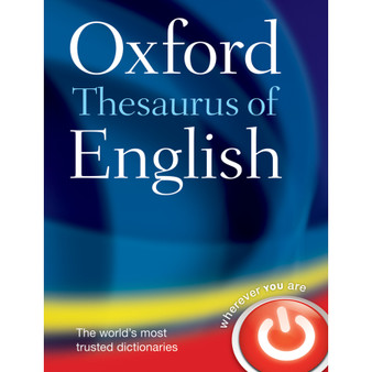 Oxford Thesaurus of English (2nd edition) (Hardback), Age 16+ - ISBN 9780199560813