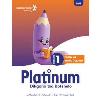 Platinum Dikgono Tsa Botshelo Mophato Wa 1 Buka Ya Morutabana - ISBN 9781779835017