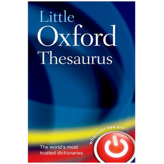 Little Oxford Thesaurus (3rd edition) (Hardback), Age 16+ - ISBN 9780198614494