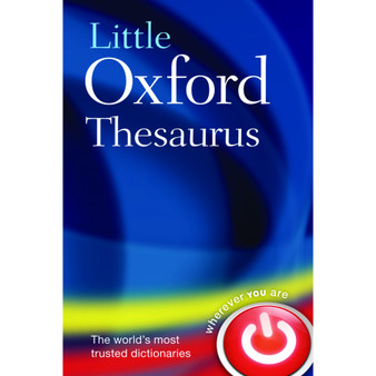 Little Oxford Thesaurus (3rd edition) (Hardback), Age 16+ - ISBN 9780198614494