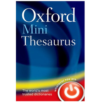 Oxford Mini Thesaurus (5th edition) (Bendy), Age 16+ - ISBN 9780199666140