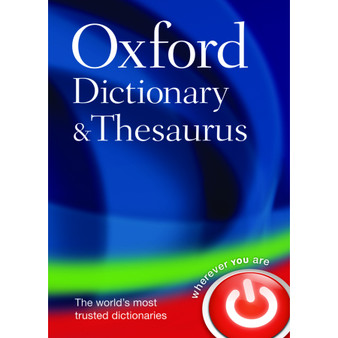 Oxford Dictionary and Thesaurus (2nd edition) (Hardback), Age 16+ - ISBN 9780199230884