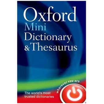 Oxford Mini Dictionary and Thesaurus (2nd edition) (Bendy), Age 16+ - ISBN 9780199692637