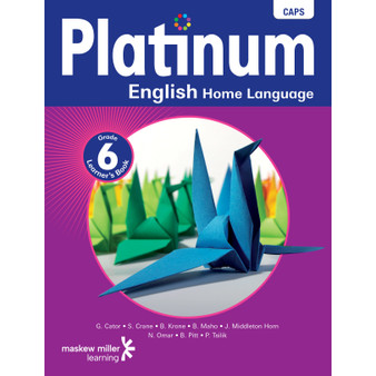Platinum English Home Language Grade 6 Learner's Book - ISBN 9780636136113