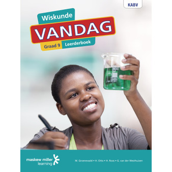 Wiskunde Vandag Graad 9 Leerderboek - ISBN 9780636143487