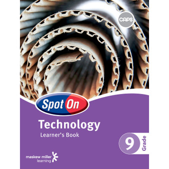 Spot On Technology Grade 9 Learner's Book - ISBN 9780796235107
