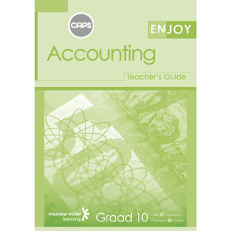 Enjoy Accounting Grade 10 Teacher's Guide - ISBN 9780796237019