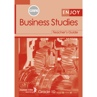 Enjoy Business Studies Grade 10 Teacher's Guide - ISBN 9780796237354