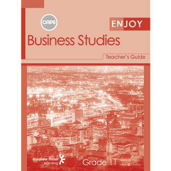 Enjoy Business Studies Grade 11 Teacher's Guide - ISBN 9780796244154