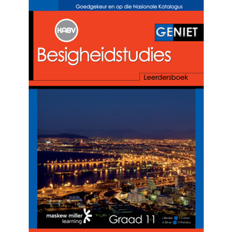 Geniet Besigheidstudies Graad 11 Leerderboek - ISBN 9780796243843