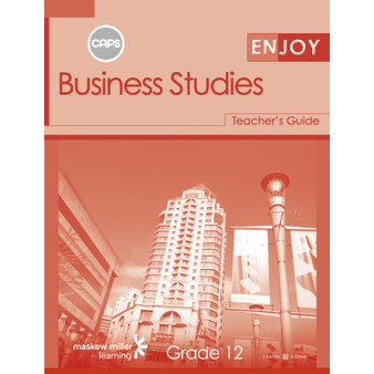 Enjoy Business Studies Grade 12 Teacher's Guide - ISBN 9780796248176