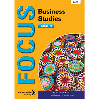 Focus Business Studies Grade 10 Learner's Book - ISBN 9780636127029