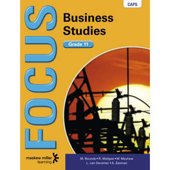 Focus Business Studies Grade 11 Learner's Book - ISBN 9780636135277