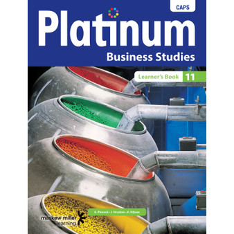 Platinum Business Studies Grade 11 Learner's Book - ISBN 9780636136090