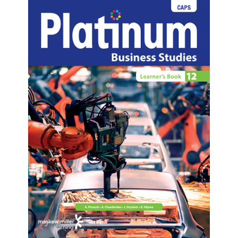Platinum Business Studies Grade 12 Learner's Book - ISBN 9780636140127