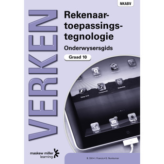 Verken Rekenaarstoepassingstegnologie Graad 10 Onderwysersgids & CD - ISBN 9780636120693