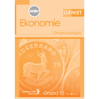 Geniet Ekonomie Graad 10 Onderwysersgids - ISBN 9780796237330