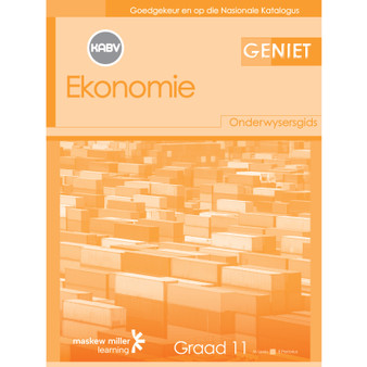 Geniet Ekonomie Graad 11 Onderwysersgids - ISBN 9780796244161