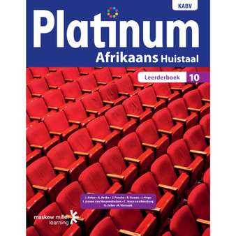 Platinum Afrikaans Huistaal Graad 10 Leerderboek - ISBN 9780636128668