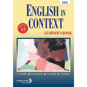 English in Context Grade 12 Learner's Book - ISBN 9780636140028