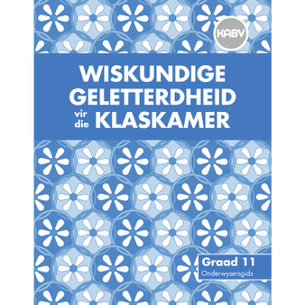 Wiskunde Geletterdheid vir die Klaskamer Graad 11 Onderwysersgids & Gratis Plakaat Pak - ISBN 9780796244109