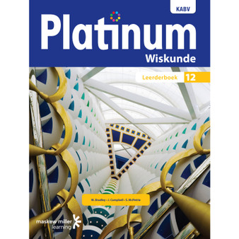 Platinum Wiskunde Graad 12 Leerderboek - ISBN 9780636143326