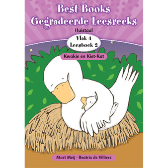 Best Books Graad 1 Huistaal Gegradeerde Leesreeks Vlak 4 Leesboek 2: Kwakie en Kiet-Kat - ISBN 9781775894766