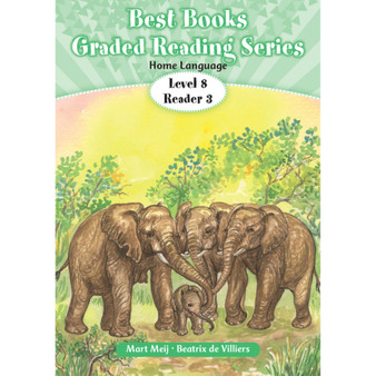 Best Books Grade 2 Home Language Graded Reader Level 8 Book 3: The life of elephants - ISBN 9781775894452