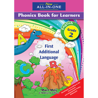 New All-In-One Grade 2 First Additional Language Phonics Book for Learners - ISBN 9781775890829