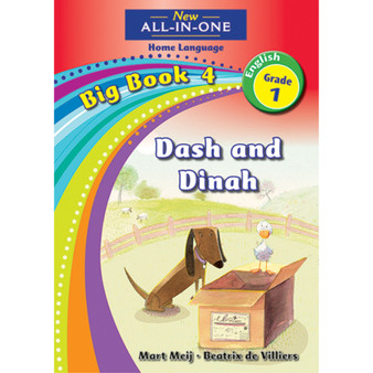 New All-In-One Grade 1 Home Language Big Book 4: Dash and Dina - ISBN 9781775892861