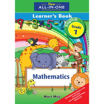 New All-In-One Grade 1 Mathematics Learner’s Book - ISBN 9781775890683