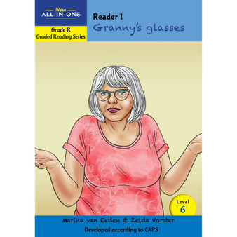 New All-In-One Grade R Graded Reading Series: Level 6 Reader 1: Granny's glasses - ISBN 9781776071395