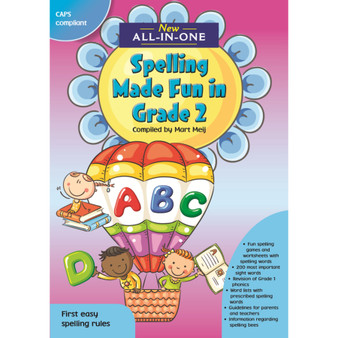 New All-In-One Spelling Made Fun in Grade 2: A Spelling Workbook for Home Language - ISBN 9781776071999