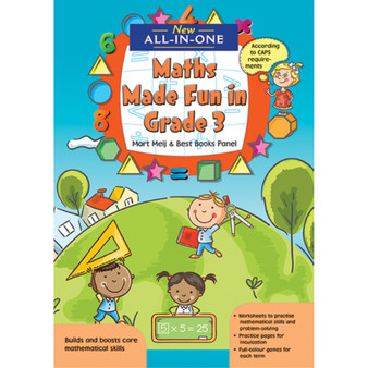 New All-In-One Maths Made Fun in Grade 3 Workbook - ISBN 9781776070589